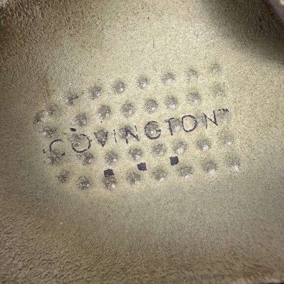 Covington Womens Brown Leather Slide Sandals Size 7 - Picture 6 of 7